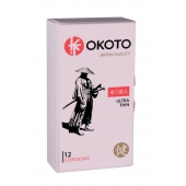 Тонкие презервативы OKOTO Ultra Thin - 12 шт. - Sitabella - купить с доставкой в Ижевске