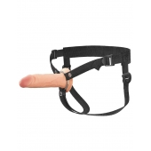 Полый страпон на ремнях 6’’ Hollow Silicone Strap-on - Pipedream - купить с доставкой в Ижевске