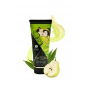 Массажный крем для тела с ароматом груши и зелёного чая Pear   Exotic Green Tea - 200 мл. - Shunga - купить с доставкой в Ижевске