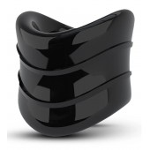 Черное эрекционное кольцо на мошонку Beef Ball Stretcher Snug X Long - Blush Novelties - в Ижевске купить с доставкой