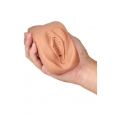 Маструбатор-вагина с вибрацией Soft   Wet Renata Realistic Tan Masturbator - Blush Novelties - в Ижевске купить с доставкой