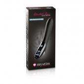 Черный вибратор с миостимуляцией Mystim Electric Eric Black Edition - 27 см. - MyStim - купить с доставкой в Ижевске