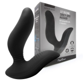 Черный вибромассажер простаты 3,5’’ Curve P-spot Massager - 12 см. - Erokay - в Ижевске купить с доставкой