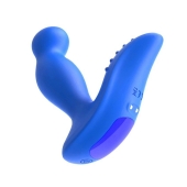 Синий вибромассажер простаты 3,5’’ Remote Control P-spot Massager - 12,5 см. - Erokay - в Ижевске купить с доставкой