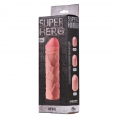 Фаллоудлинитель SUPER HERO Dewil - 17,5 см. - Lola Games - в Ижевске купить с доставкой