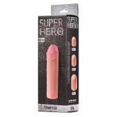 Фаллоудлинитель SUPER HERO Tempter - 16 см. - Lola Games - в Ижевске купить с доставкой