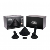 Конусный вибромассажер Cowgirl Cone с 2 насадками - CowGirl - купить с доставкой в Ижевске