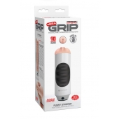 Мастурбатор-вагина Extreme Toyz Mega Grip Vibrating Stroker Mouth - Pipedream - в Ижевске купить с доставкой