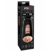 Мастурбатор-вагина с вибрацией Vibrating Mega Milker - Pipedream - в Ижевске купить с доставкой
