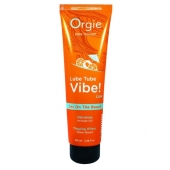 Гель с эффектом вибрации Lube Tube Vibe Low Sex On The Beach - 100 мл. - ORGIE - купить с доставкой в Ижевске