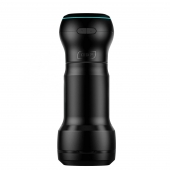 Ченый мастурбатор с интерактивная насадкой PowerBlow   Feel Pocket Stroker - Kiiroo - в Ижевске купить с доставкой