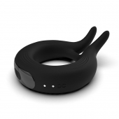 Черное эрекционное кольцо Marry Me Rechargeable Vibrating Cockring - Adrien Lastic - в Ижевске купить с доставкой