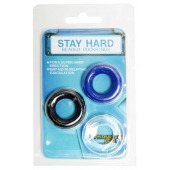 Набор из 3 эрекционных колец без рельефа - Boys of Toys - в Ижевске купить с доставкой