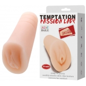 Телесный тугой мастурбатор-вагина Passion Lady - Baile - в Ижевске купить с доставкой