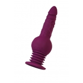 Фиолетовая мини-машина для секса Striker с пультом ДУ - 23,5 см. - ToyFa - купить с доставкой в Ижевске