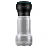 Набор PowerBlow   Feel Pocket Stroker Crystal: мастурбатор и интерактивная насадка - Kiiroo - в Ижевске купить с доставкой