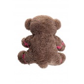 Бондажный набор: бурый мишка с розовыми оковами и наручниками - Pecado - купить с доставкой в Ижевске