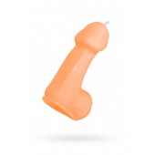 Оранжевая свеча в форме пениса - 47 гр. - Pecado - купить с доставкой в Ижевске