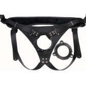 Пояс Hard Brutal для больших насадок - LOVETOY (А-Полимер) - купить с доставкой в Ижевске