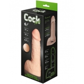 Телесный фаллоудлинитель с мошонкой Cock Next - 17 см. - LOVETOY (А-Полимер) - в Ижевске купить с доставкой