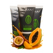Набор из 3 съедобных лубрикантов JUJU со вкусом тропических фруктов - JuJu - купить с доставкой в Ижевске