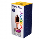 Анальная втулка Wooomy Tralalo Size S c розовым кристаллом - Adrien Lastic в Ижевске Анальная втулка Wooomy Tralalo Size S c розовым кристаллом - Adrien Lastic