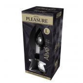 Серебристая анальная втулка с прозрачным кристаллом Mini Metal Butt Plug Size L - 9 см. - Adrien Lastic в Ижевске Серебристая анальная втулка с прозрачным кристаллом Mini Metal Butt Plug Size L - 9 см. - Adrien Lastic