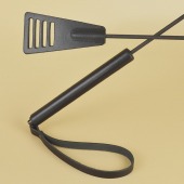 Черный кожаный стек «Сириус» - 60 см. - Sitabella - купить с доставкой в Ижевске