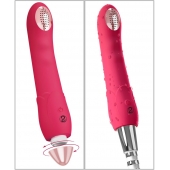 Малиновая насадка на душ с вибрацией Showers to orgasm - 20,1 см. - Orion - купить с доставкой в Ижевске
