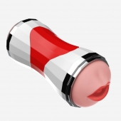 Двусторонний мастурбатор в колбе Power Grip Cup - вагина и ротик - Boys of Toys - в Ижевске купить с доставкой