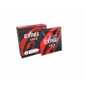 Презервативы с ароматом колы Expert Cola - 3 шт. - Expert - купить с доставкой в Ижевске