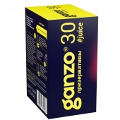 Ароматизированные презервативы Ganzo Juice - 30 шт. - Ganzo - купить с доставкой в Ижевске