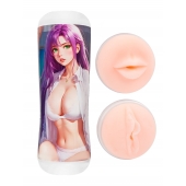 Двусторонний мастурбатор аниме - ротик и вагина - Tokyo Style - в Ижевске купить с доставкой