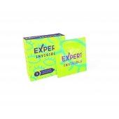 Ультратонкие презервативы Expert Invisible - 3 шт. - Expert - купить с доставкой в Ижевске