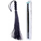 Черная силиконовая плеть - 37 см. - Boys of Toys - купить с доставкой в Ижевске