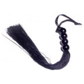 Черная силиконовая плеть - 37 см. - Boys of Toys - купить с доставкой в Ижевске