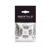 Эластичное эрекционное кольцо с черными «ресничками» - Sextaz - в Ижевске купить с доставкой