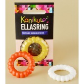 Цветное рельефное эрекционное кольцо Ellasring - Sitabella - в Ижевске купить с доставкой