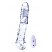 Прозрачная насадка-удлинитель Length Enhancer With Bullet с подхватом - 22,3 см. - NMC - в Ижевске купить с доставкой