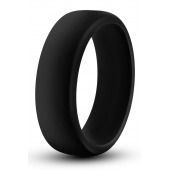 Черное эрекционное кольцо Silicone Go Pro Cock Ring - Blush Novelties - в Ижевске купить с доставкой