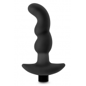 Черный вибромассажер простаты Prostate Massager 03 - 15,2 см. - Blush Novelties - в Ижевске купить с доставкой