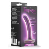 Фиолетовая насадка с гладкой поверхностью Surrender 4.75 Inch Beginner Pegging Dildo - 12 см. - Blush Novelties - купить с доставкой в Ижевске