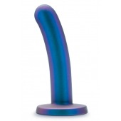 Синяя насадка с гладкой поверхностью Surrender 5.75 Inch Intermediate Pegging Dildo - 14,6 см. - Blush Novelties - купить с доставкой в Ижевске