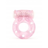 Розовое эрекционное виброкольцо с бабочкой - 1137 - в Ижевске купить с доставкой