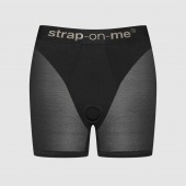 Трусики-шорты для фиксации насадок Strap-on-me Harness Lingerie Halo - size XL - Strap-on-me - купить с доставкой в Ижевске