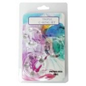 Набор из 3 эрекционных прозрачных колец - Boys of Toys - в Ижевске купить с доставкой