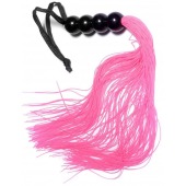 Розовая силиконовая плеть - 35,5 см. - Boys of Toys - купить с доставкой в Ижевске