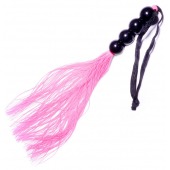 Розовая силиконовая плеть - 35,5 см. - Boys of Toys - купить с доставкой в Ижевске