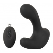 Черная анальная вибропробка с функцией расширения RC Butt Plug with 3 functions - Orion - в Ижевске купить с доставкой