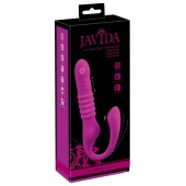 Лиловый вибратор 3 Function Vibrator с функцией фрикций и постукиванием - Orion